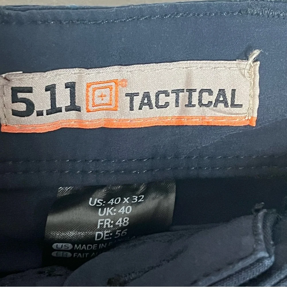 5.11 Tactical Sz 40 x 32 Navy Blue Utility Pants EMS Police Law Enforcement
